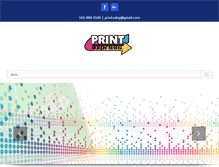 Tablet Screenshot of printexpressabq.com